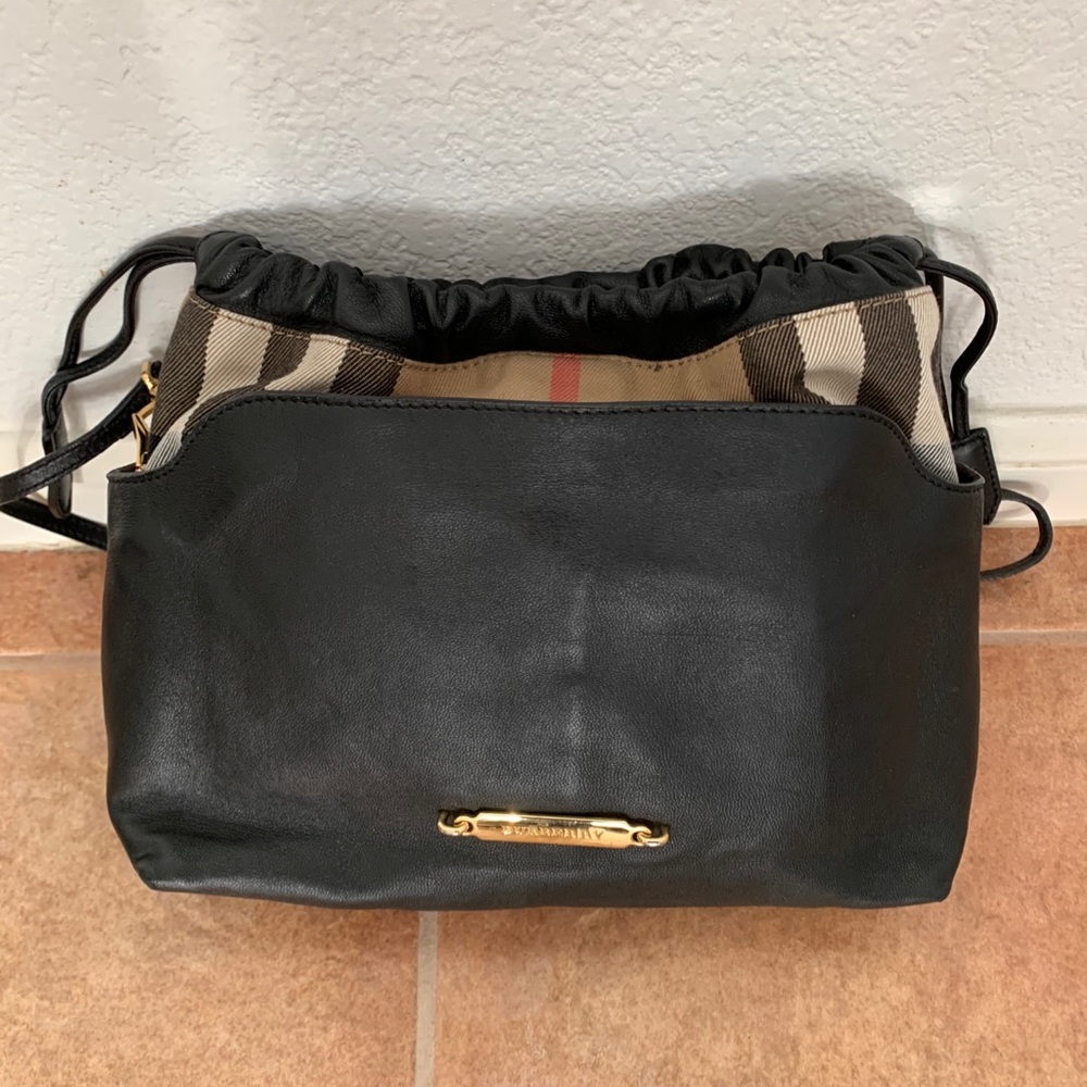 Burberry Little Crush House Check Crossbody Bag
